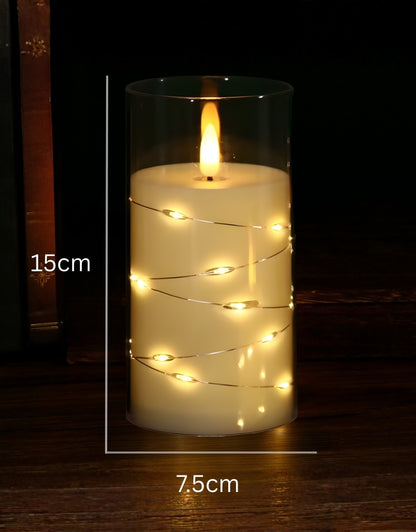 Bullet Flame Lights with Flameless Candles