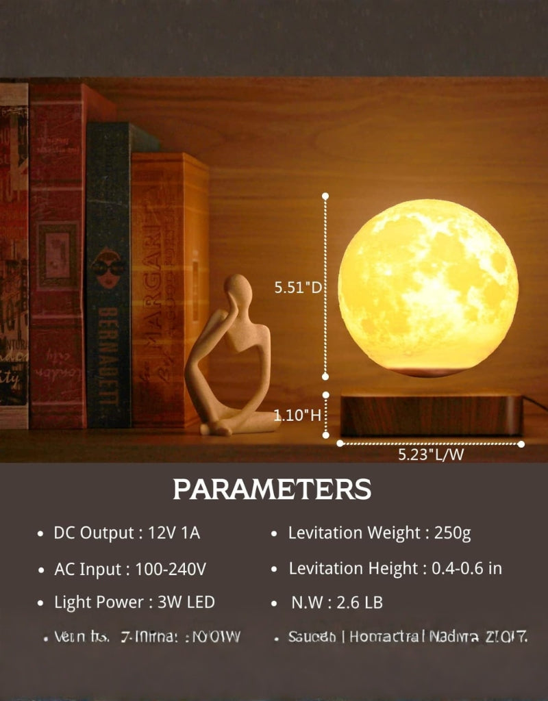 Moocci Levitating Mars Lamp