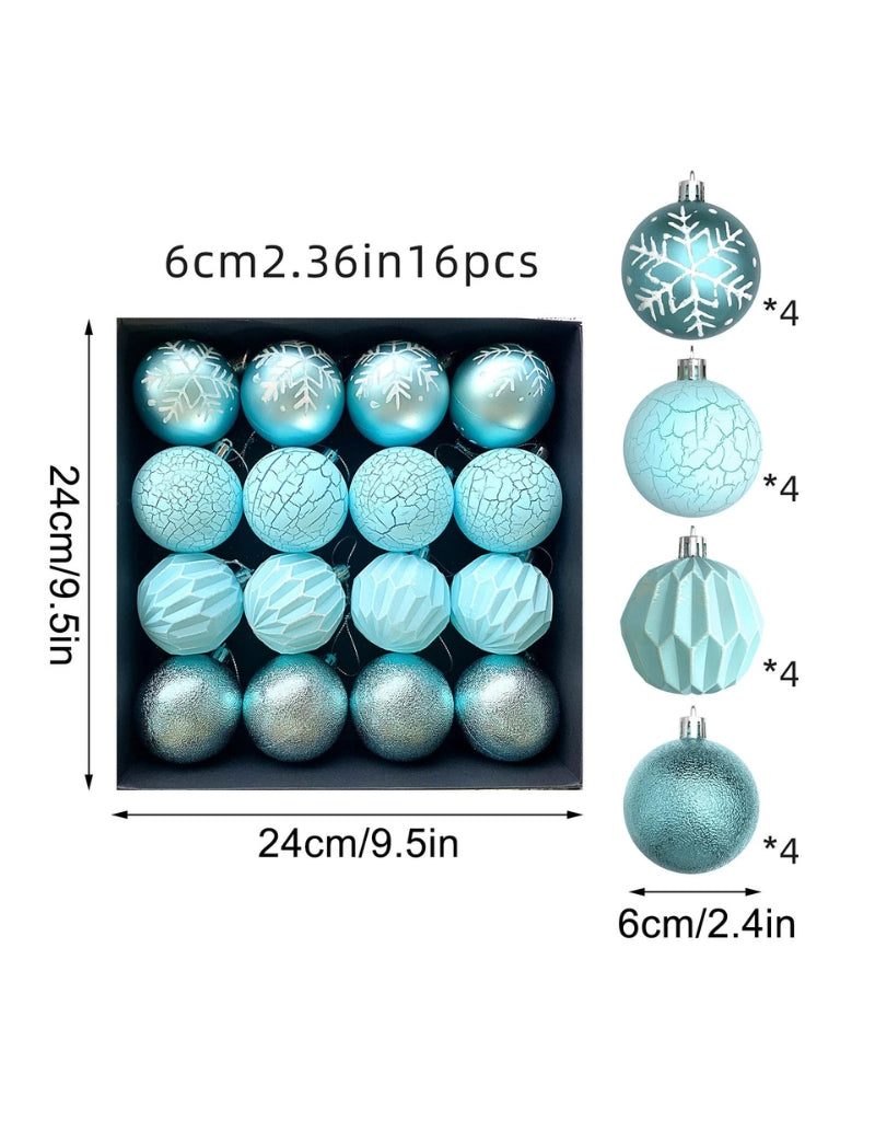 Christmas Decorations for the Home 16PCS