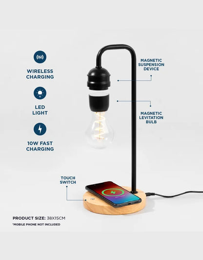 Mobile Phone Wireless Charging Magnetic Levitation Bulb