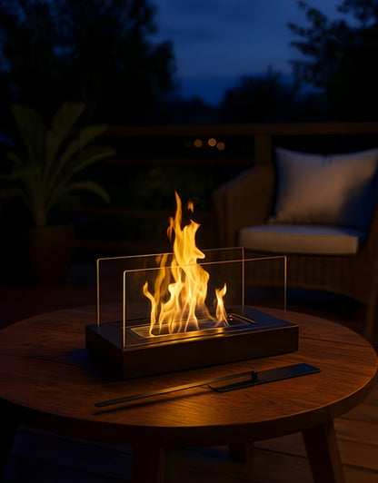 Bioethanol Fireplace Tabletop Indoor & Outdoor