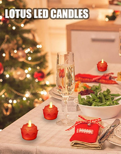 LED Light Flameless Buddha Votive Candle