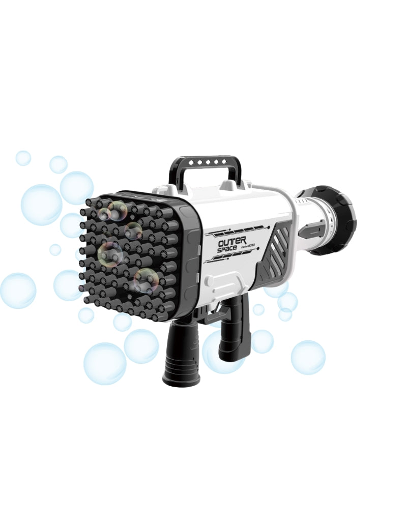 64 Hole Rocket Launcher Bubble Machine Gun For Kids