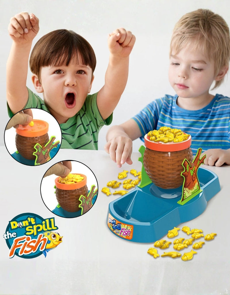 Fish Basket Games Toys Educational Kindergarten