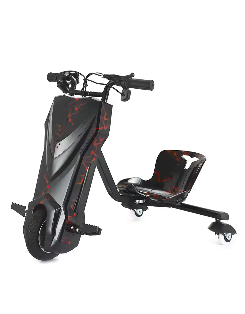 Tricycle 3 Wheels Electric Scooter LED Display 36V Fun Drifting For Kids & Adults
