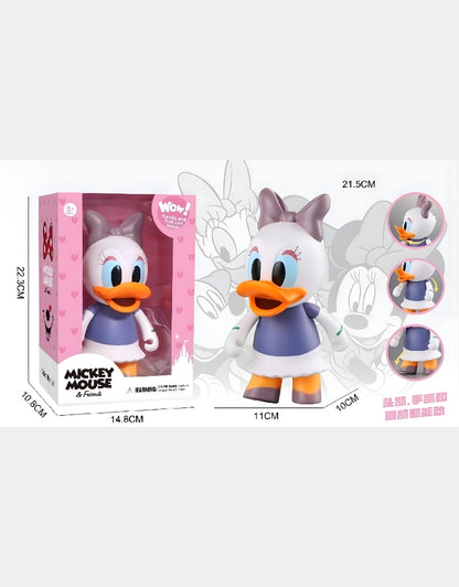 Herocross Original Disney Anime Figure Dolls Mickey Mouse Scrooge