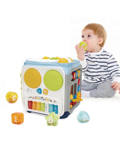 Baby Early Activity Cube Educational Learning With Music