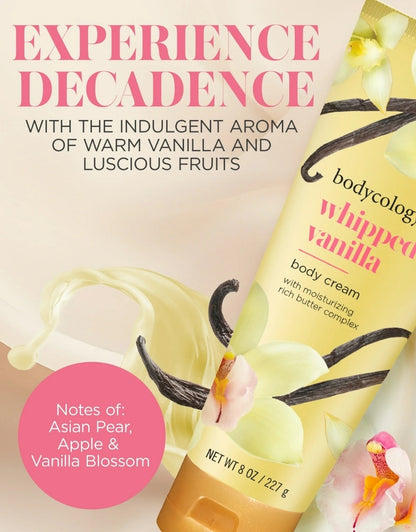 𝗕𝗼𝗱𝘆𝗰𝗼𝗹𝗼𝗴𝘆 Shea Butter Whipped Vanilla Body Cream 227 G