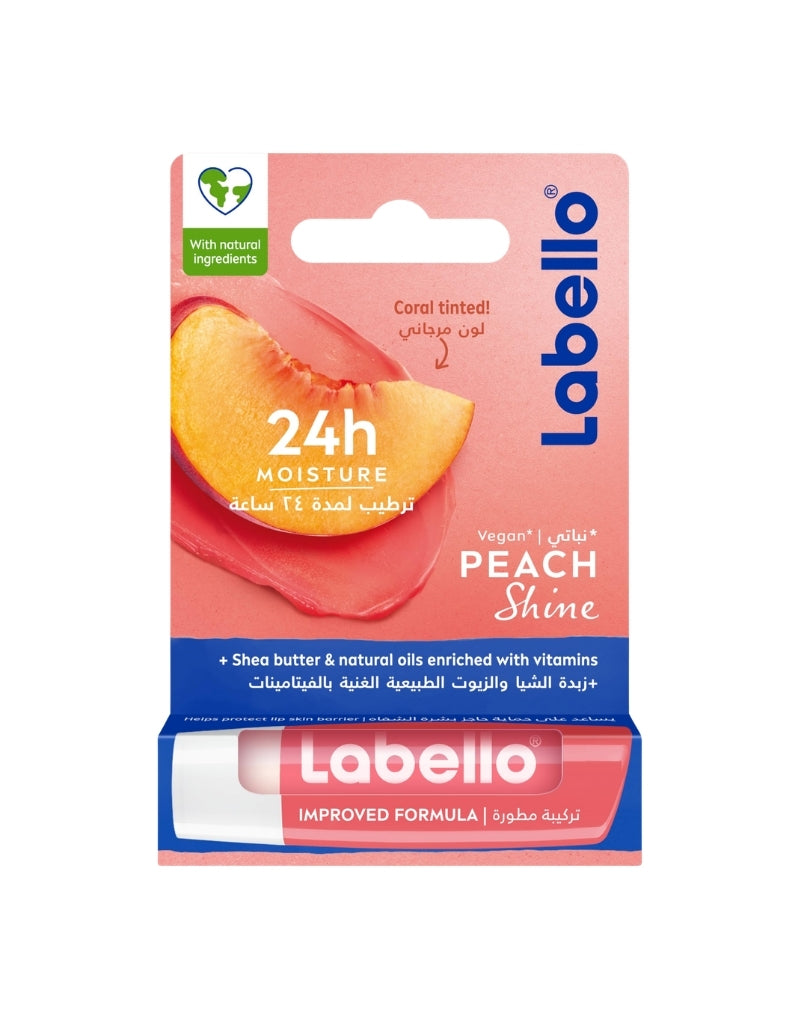 Labello Vegan Lip Balm Stick 24 H Moisture