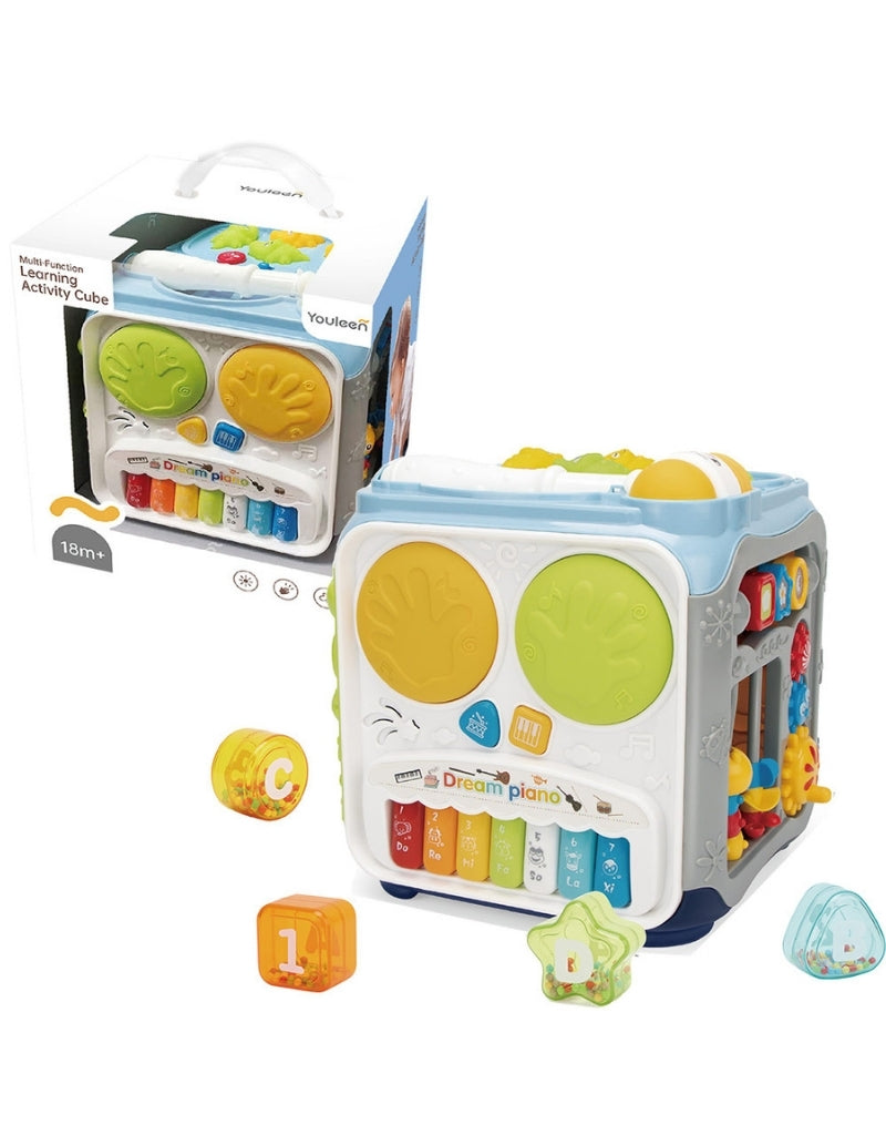 Baby Early Activity Cube Educational Learning With Music