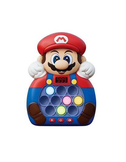 Super Mario Pop It Electronic Toy with Lights and Sounds