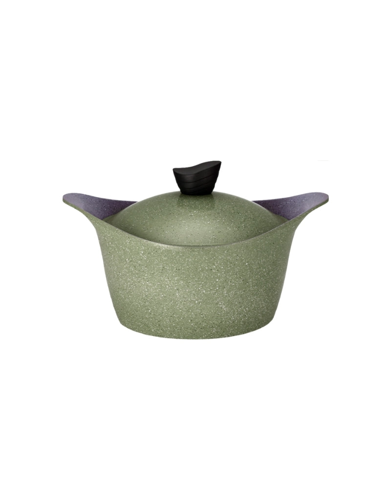 LAHOYA Stockpot Natrural Granite Coating Nonstick Cookware