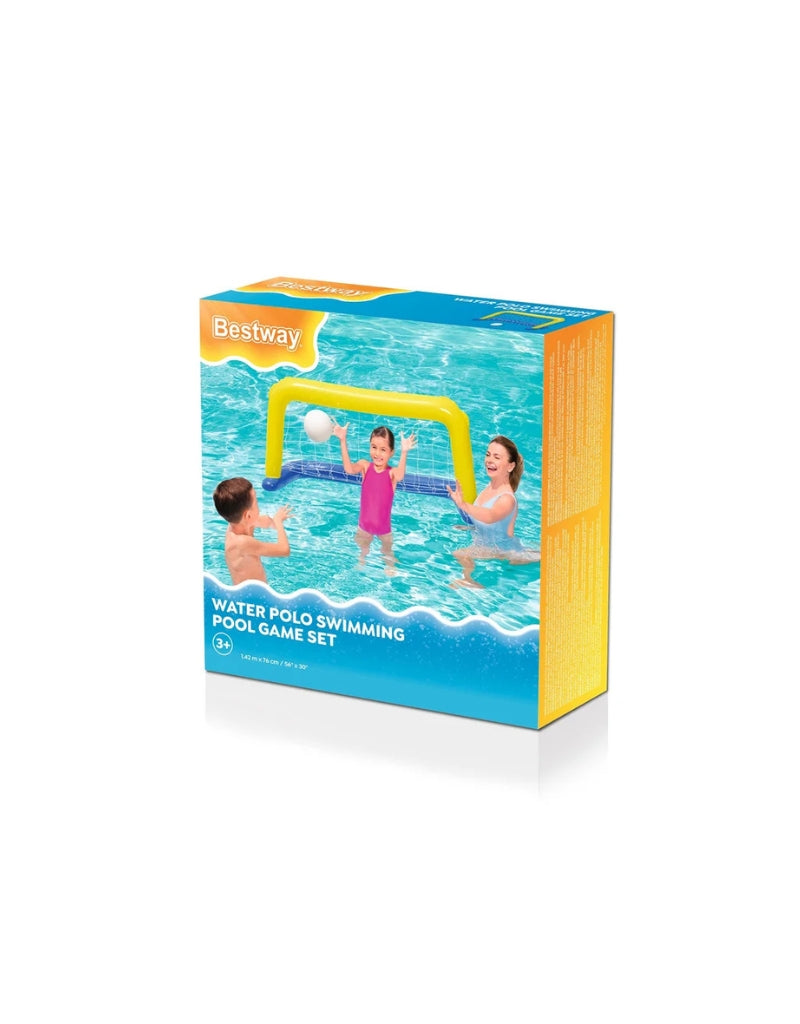 𝗕𝗲𝘀𝘁𝘄𝗮𝘆 52123 Water Polo Swimming Pool Game Set 1.42 M x 76 CM