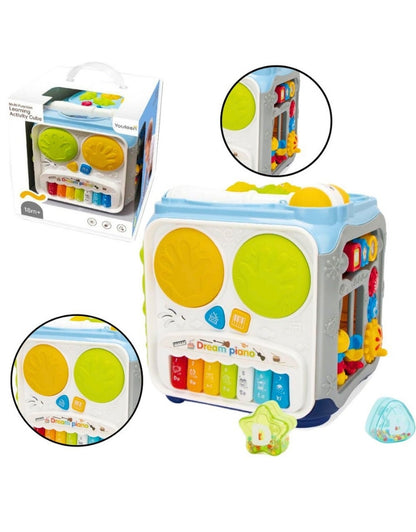 Baby Early Activity Cube Educational Learning With Music