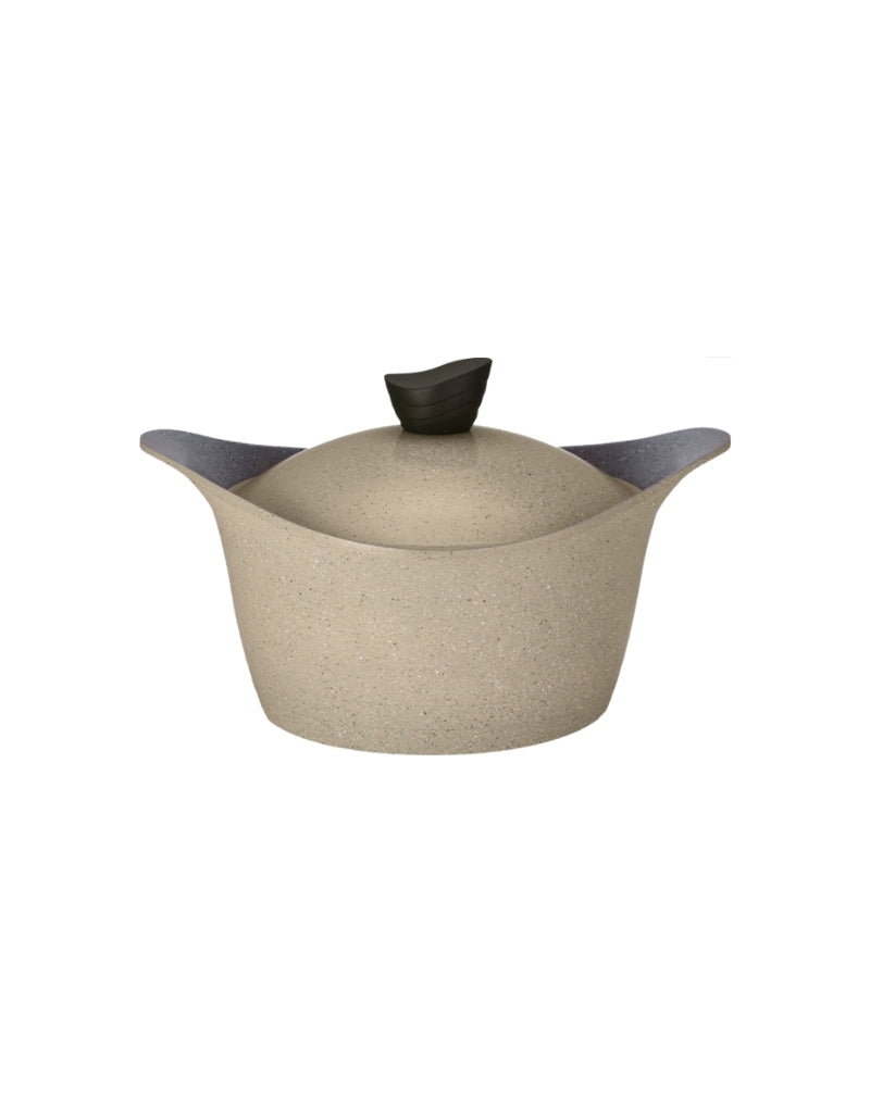 LAHOYA Stockpot Natrural Granite Coating Nonstick Cookware