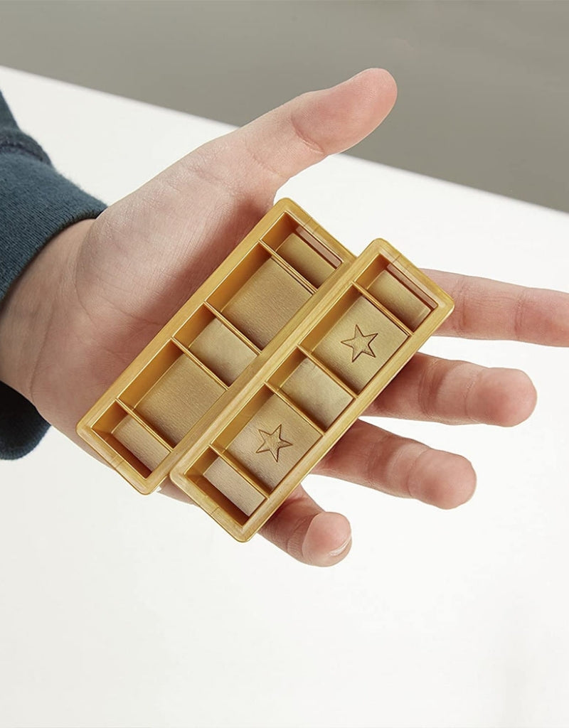 Jenga Gold Stacking Tower Game 54 PCS