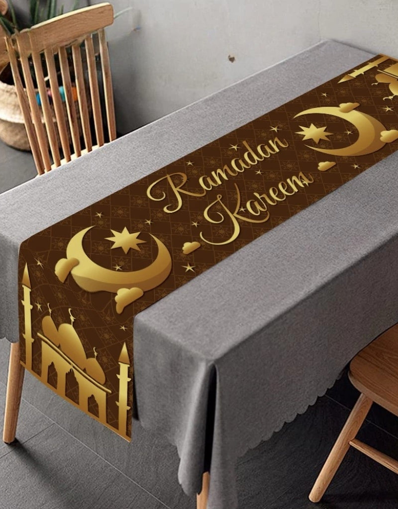 Ramadan Table Runner Decorations Different Styles 180x35 CM