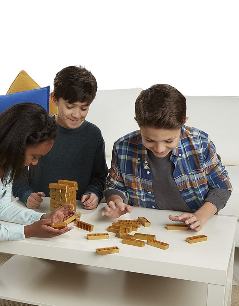 Jenga Gold Stacking Tower Game 54 PCS