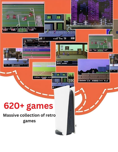 GS5 Game Station 5 Video Game Console With 620 Classic Games 8 Bit