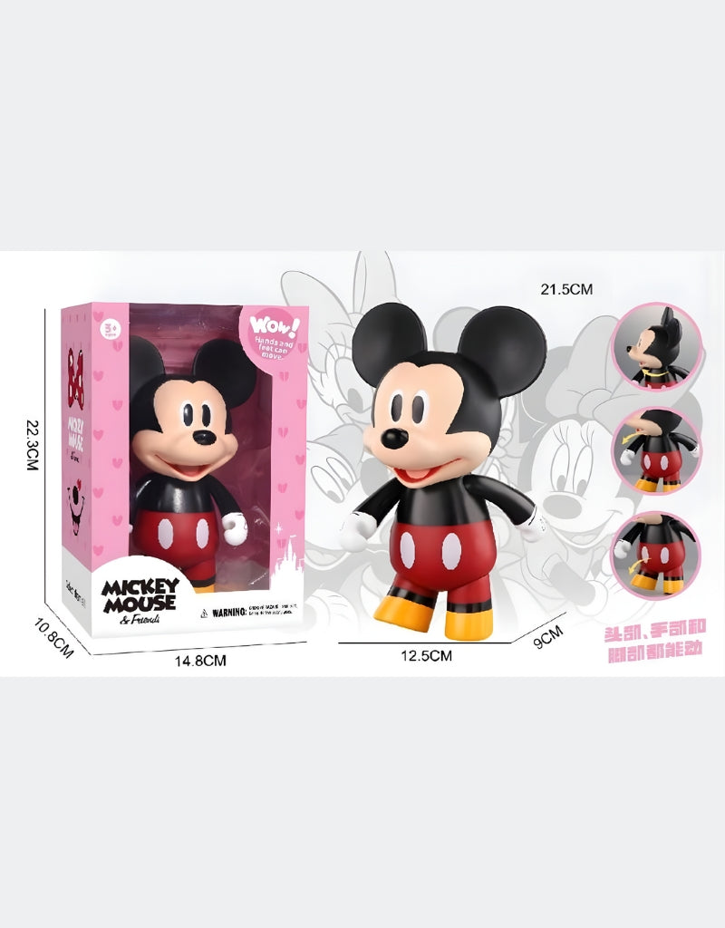 Herocross Original Disney Anime Figure Dolls Mickey Mouse Scrooge