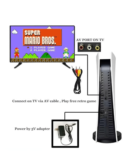 GS5 Game Station 5 Video Game Console With 620 Classic Games 8 Bit