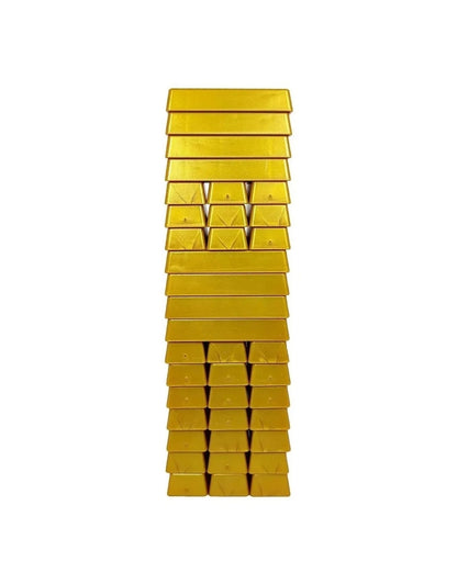 Jenga Gold Stacking Tower Game 54 PCS