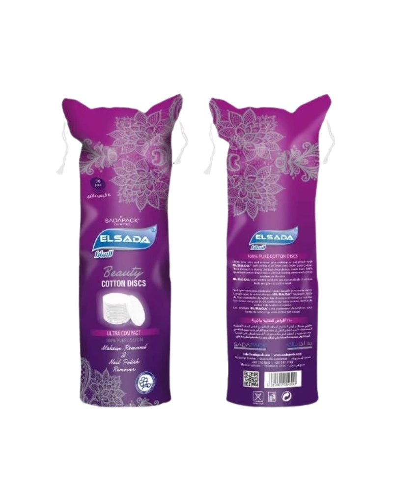Elsada Beauty Cotton Discs 70 pcs