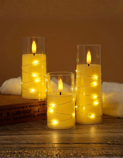 Bullet Flameless Elegant Candles for Wedding