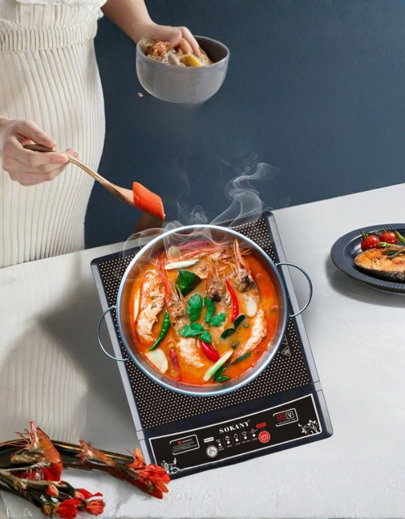 Sokany Single Induction Cooker With 2200W