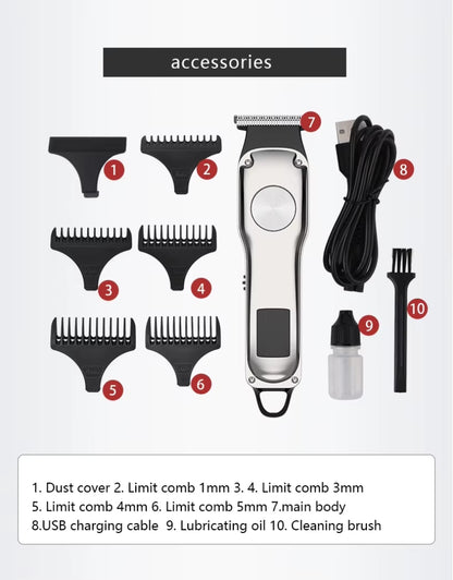𝗘𝗻𝘇𝗼 1411 Master Hair Style and Hair Trimmer