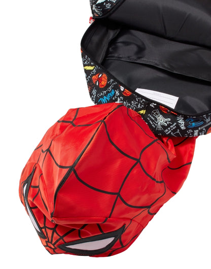 𝗦𝗺𝗶𝗴𝗴𝗹𝗲 Spider Man Junior Character Hoodie Backpack