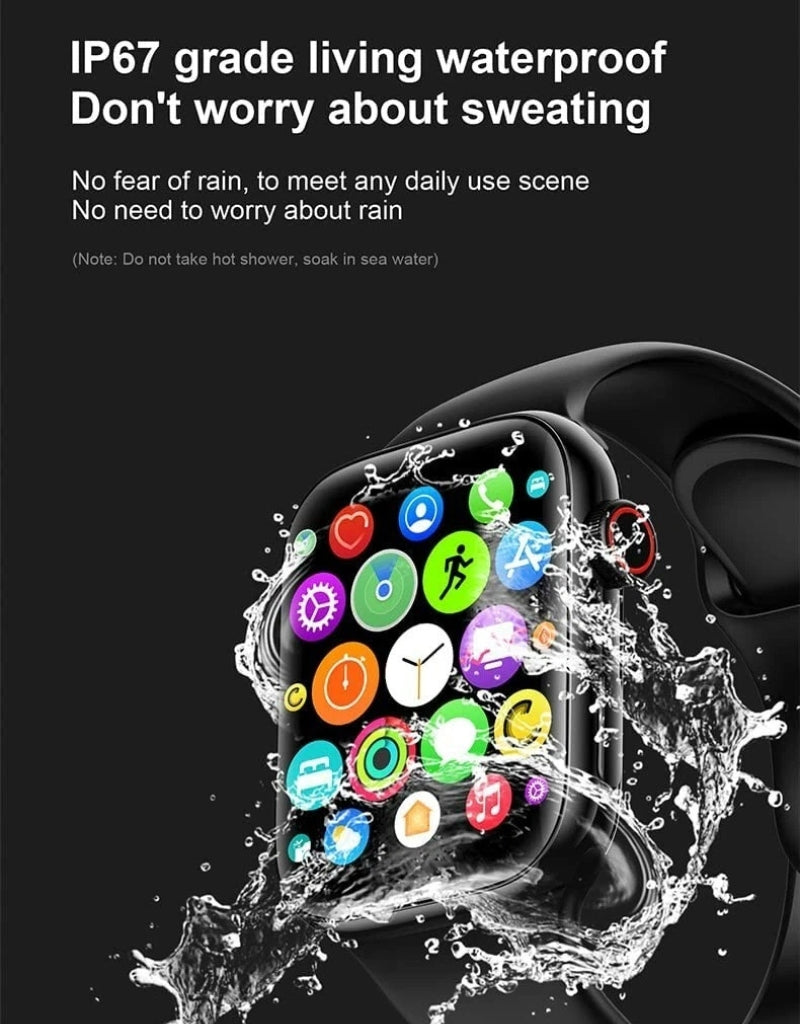 Amoled Smart Watch 2.09 INCH Display Watch X-D1 Black