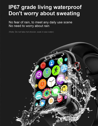 Amoled Smart Watch 2.09 INCH Display Watch X-D1 Black