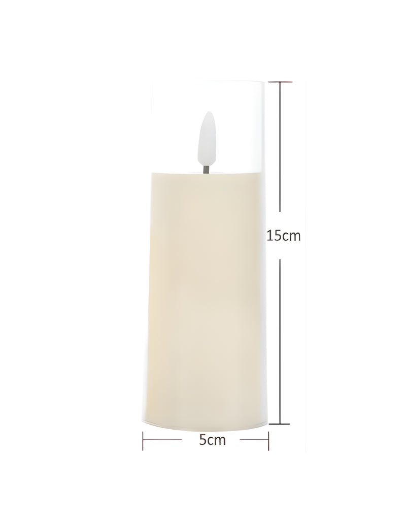 Bullet Flameless Flickering Candle Lights Battery Powered