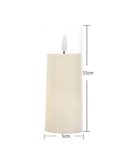 Bullet Flameless Flickering Candle Lights Battery Powered