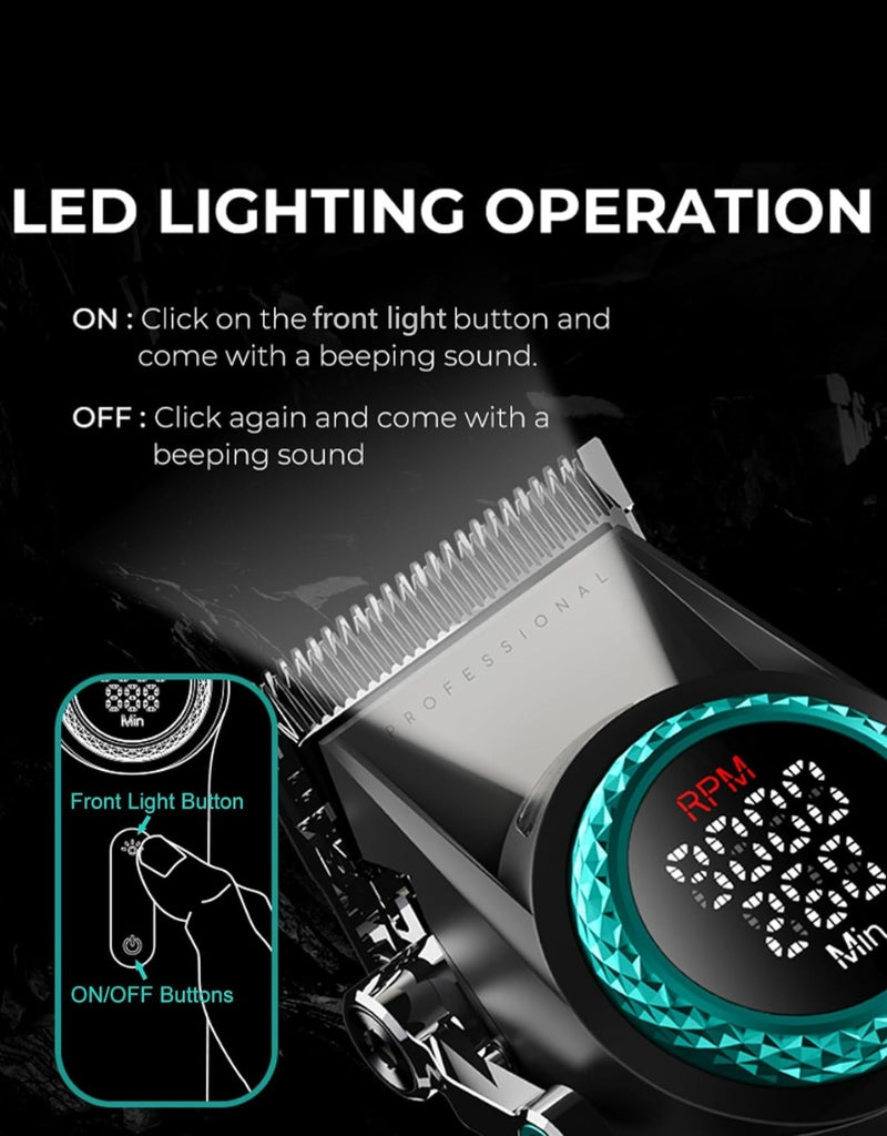 𝗩𝗚𝗥 001 Professional Hair Clippers for Men