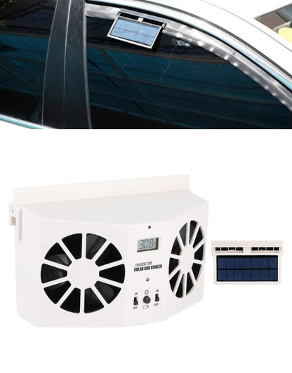 Universal Car Solar Powered 2 Watts Cooler Fan