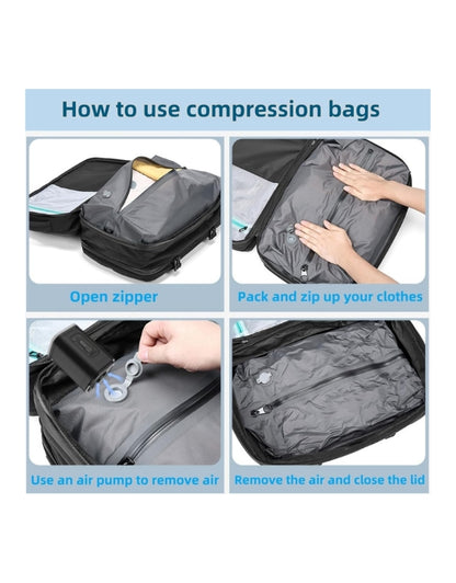 Large Travel 30x16x46 Centimeters  Vacuum Backpack for Men and Women