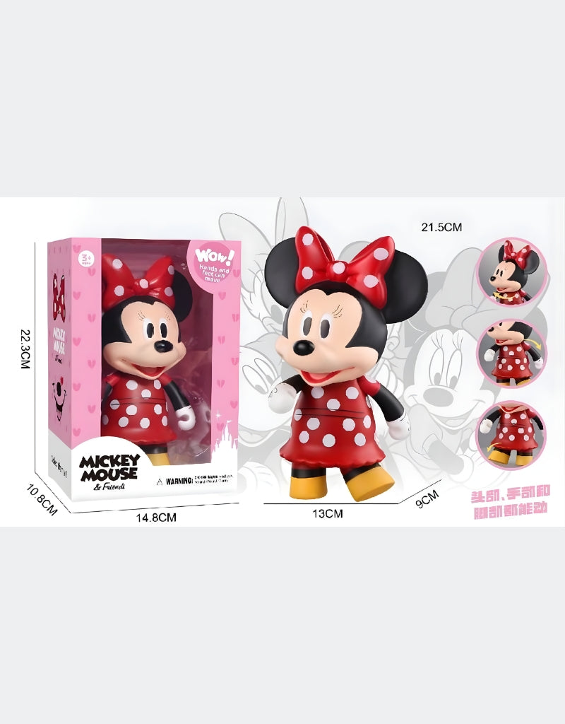 Herocross Original Disney Anime Figure Dolls Mickey Mouse Scrooge