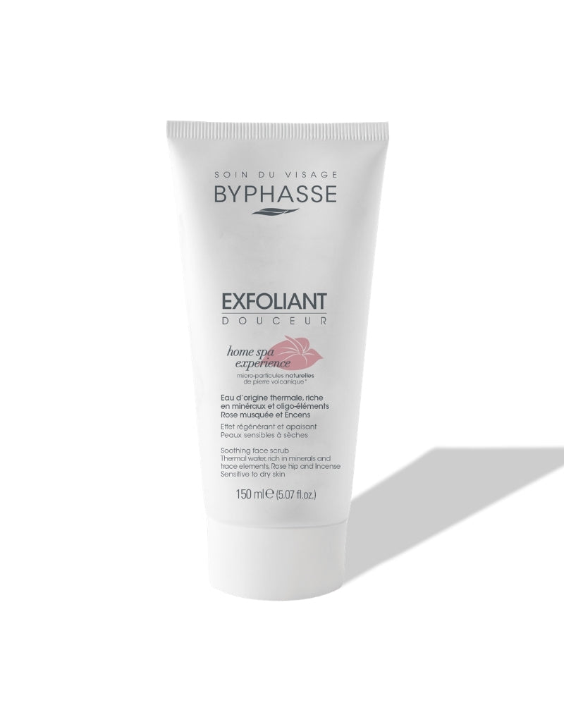 𝗕𝘆𝗽𝗵𝗮𝘀𝘀𝗲 Home Spa Experience Soothing Face Scrub Sensitive To Dry Skin 150 ML