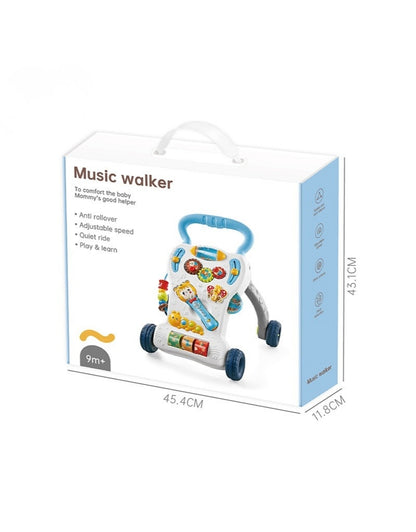 Baby Plastic Walker Car Gift Toy with Music