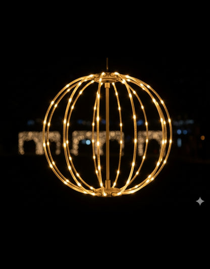 Round Warm White Light LED For Ramadan Decoration