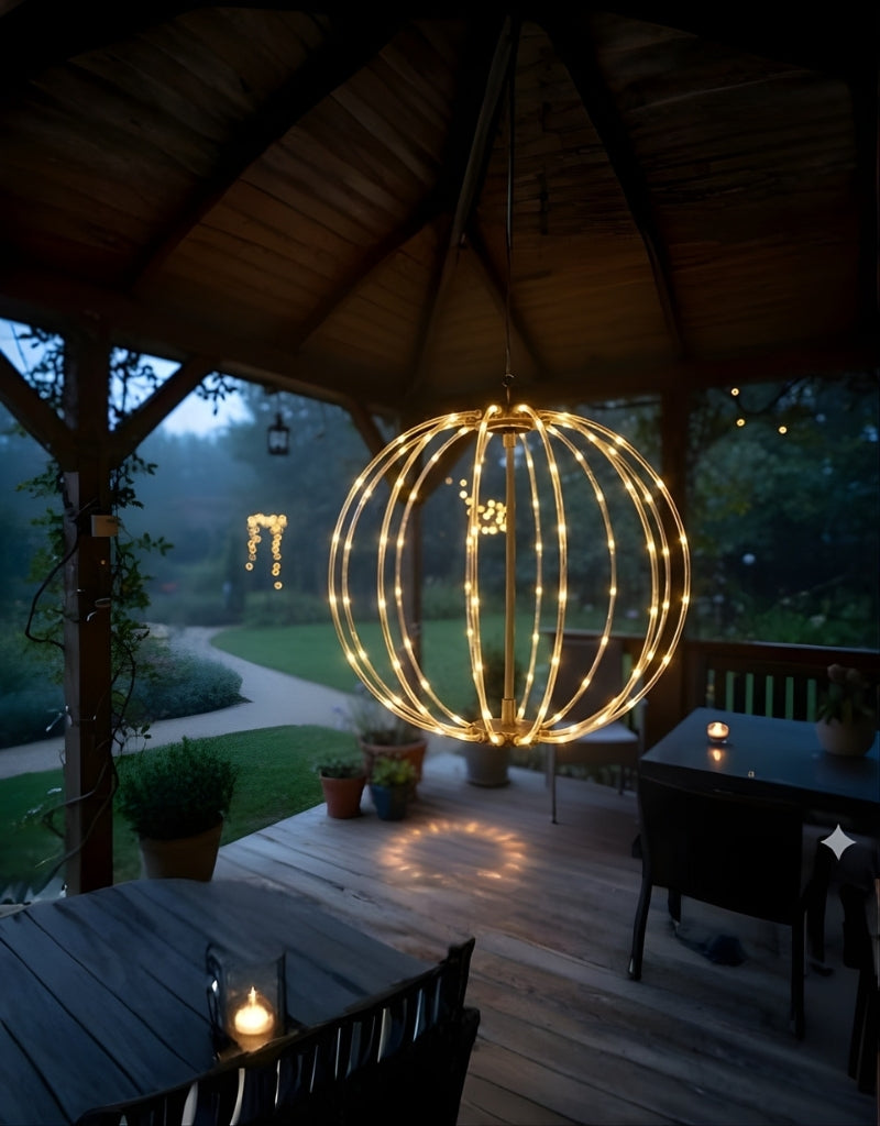 Round Warm White Light LED For Ramadan Decoration