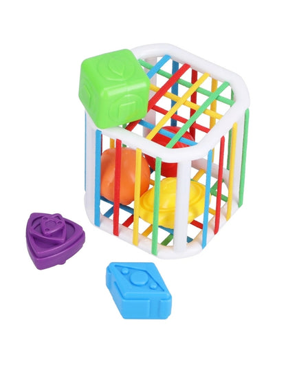 Baby Shape Sorting Toy Safe Soft Educational Training