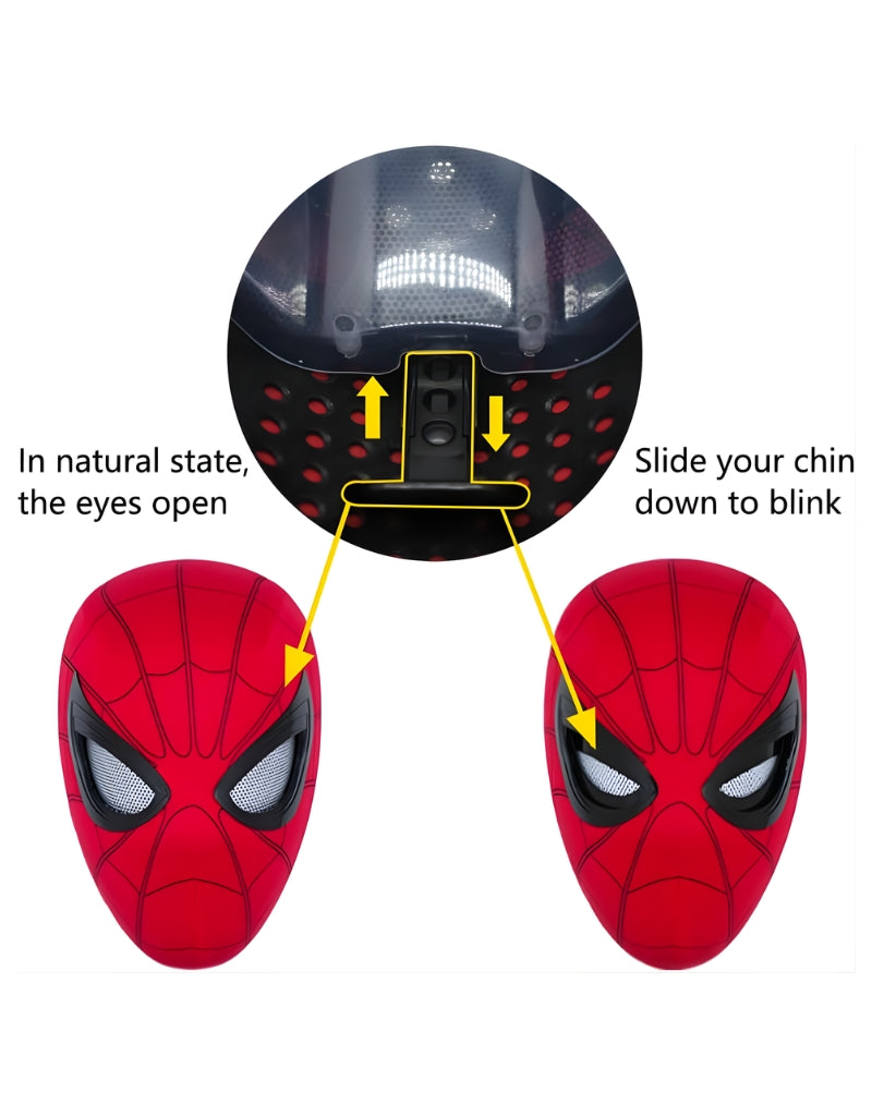Spider-Man Mask with Movable Eyes