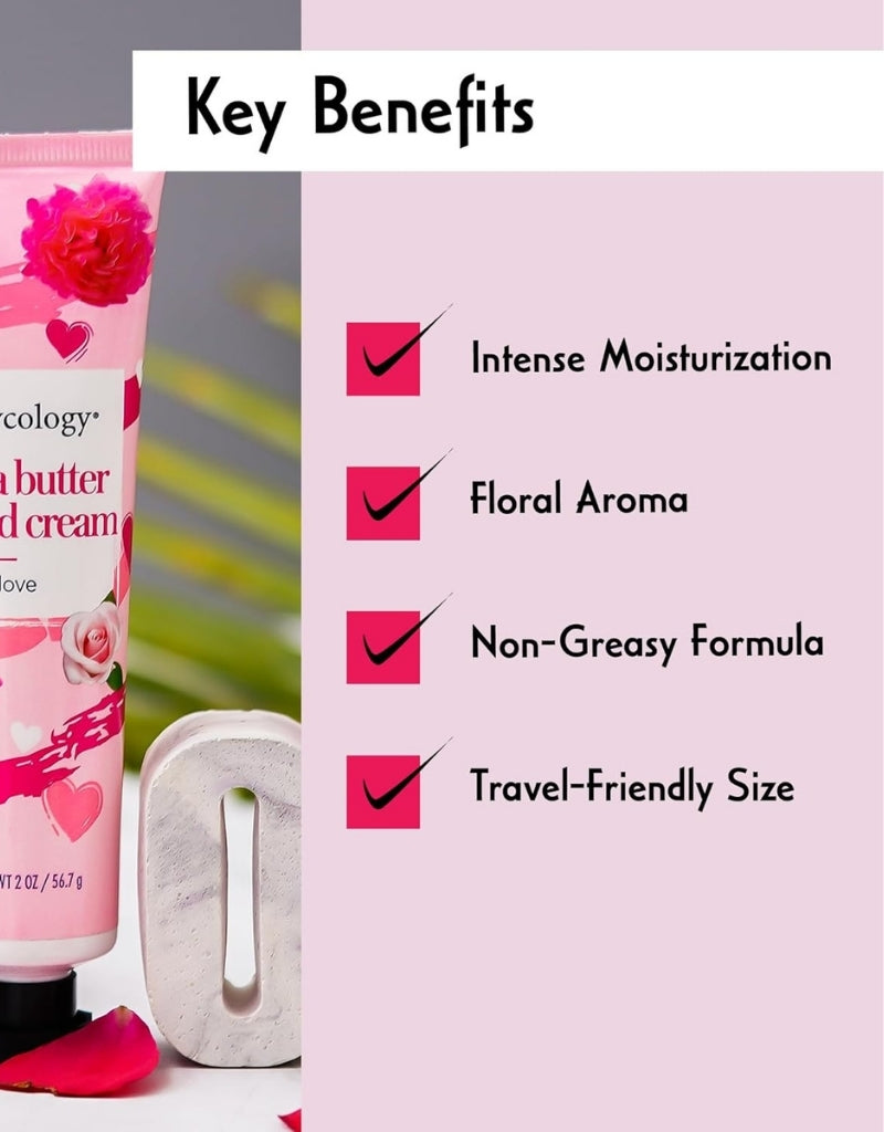 𝗕𝗼𝗱𝘆𝗰𝗼𝗹𝗼𝗴𝘆 Sweet Love Shea Butter Hand Cream 56 G