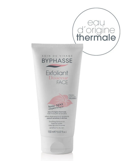 𝗕𝘆𝗽𝗵𝗮𝘀𝘀𝗲 Home Spa Experience Soothing Face Scrub Sensitive To Dry Skin 150 ML