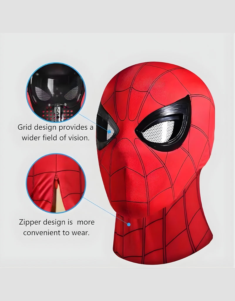 Spider-Man Mask with Movable Eyes