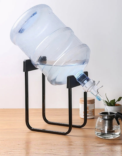 Bucket Water Inverted Bracket Black & White