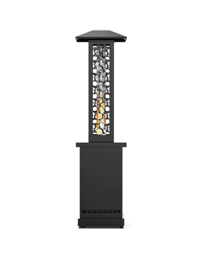 Outdoor Freestanding Stand Square Flame Patio Heater for Garden Use